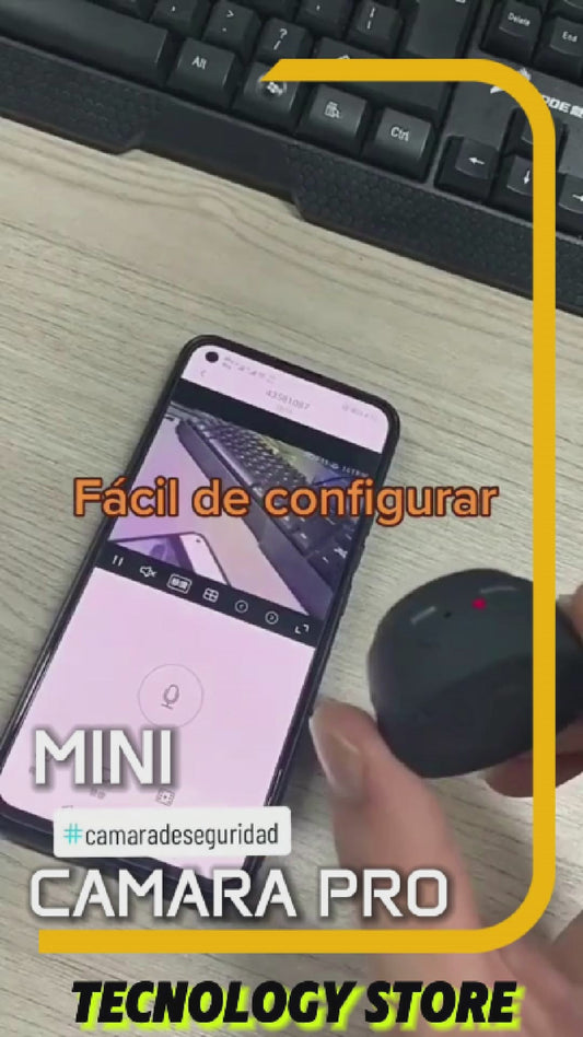 MINI CAMARA  ESPIA WIFI 1080 HD